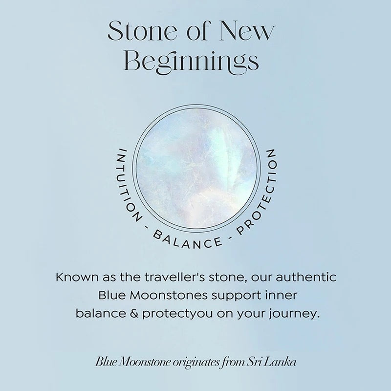 Minimalist necklace with moonstone ball pendant, 925 silver