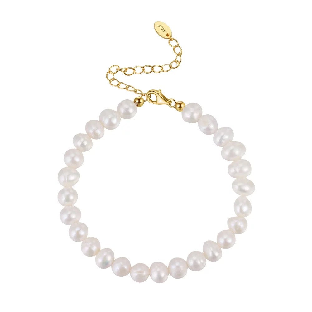 pearl necklace natural freshwater pearls
