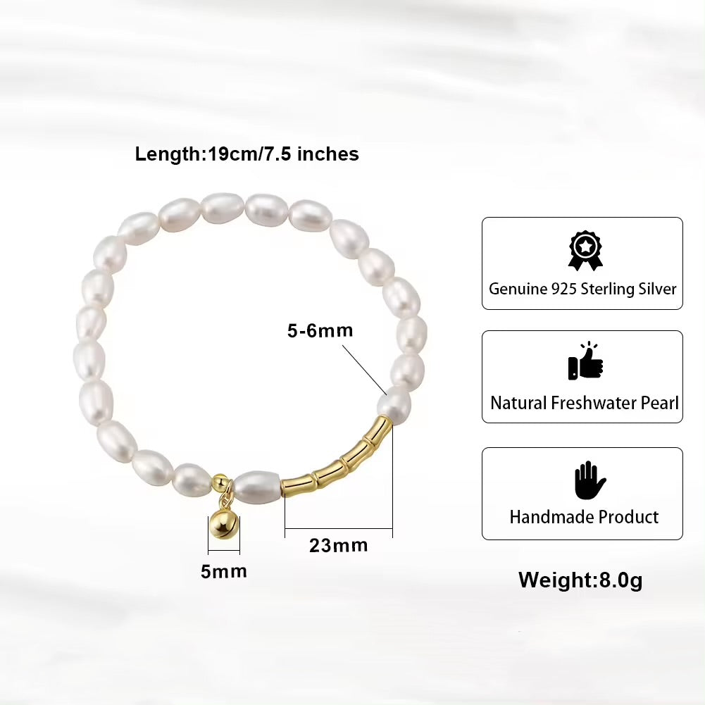 Perlenarmband mit Kügelchen Anhänger