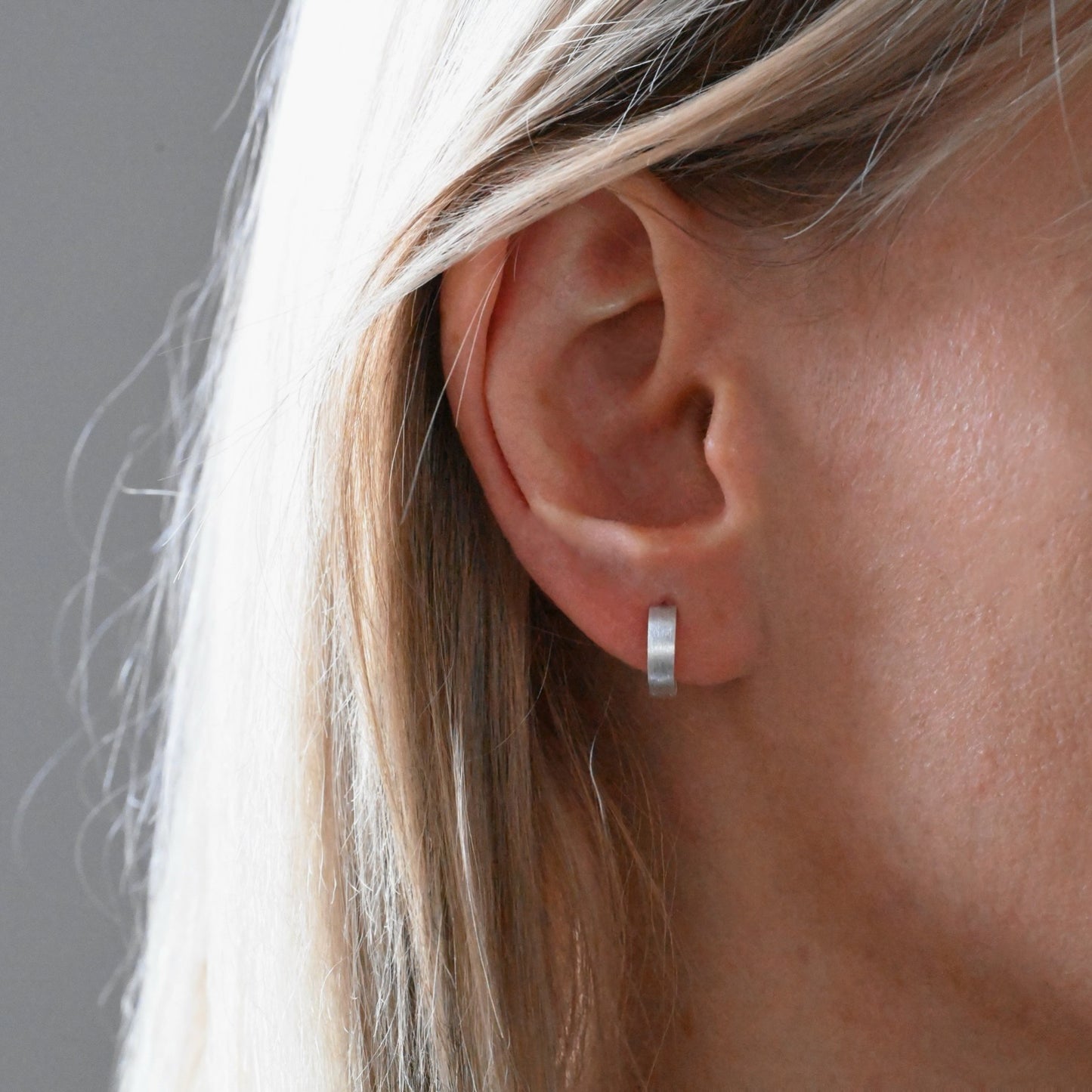 Unisex Creolen 925er Silber