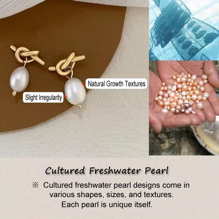 Large pearl on a delicate chain, 925 silver 14K gold